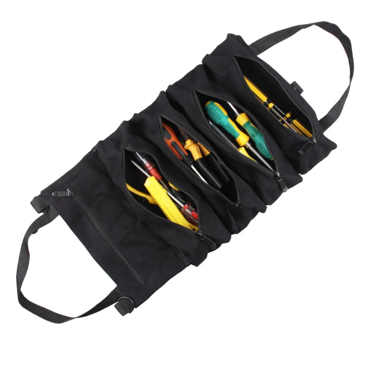 Car Canvas Tool Hanging Bag Electrician Package Car Tool Bag