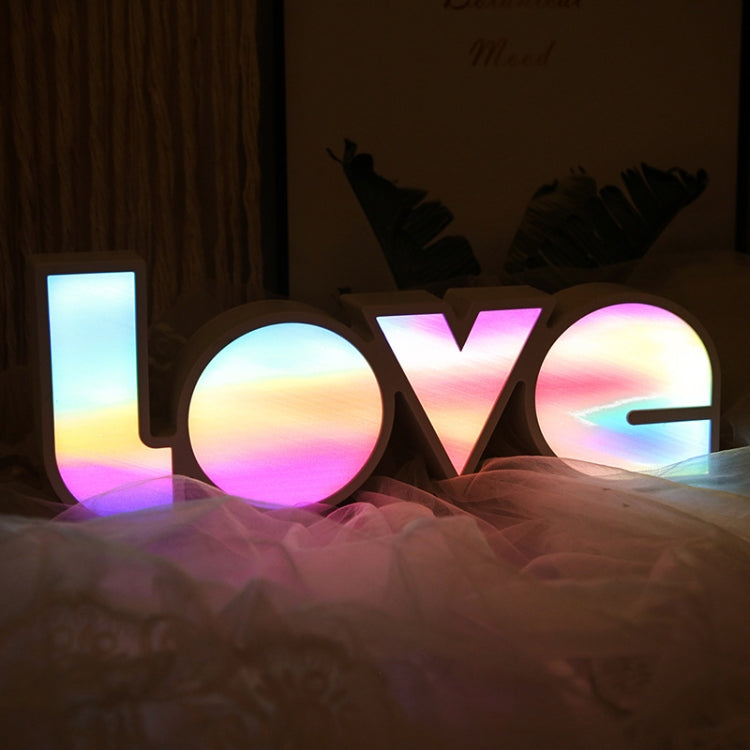 HS-1255 Wedding Valentine Day Confession LOVE LED Letter Lamp Love Theme Modeling Lamp My Store