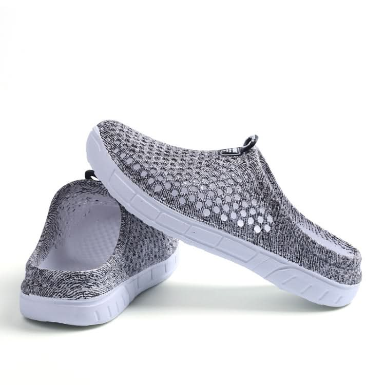 Hollow Hole Shoes Light and Breathable Home Half Slippers Beach Shoes for Women Reluova