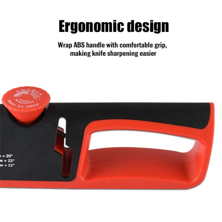 4- In-1 Adjustable Manual Knife Sharpener Multifunctional Knife Sharpener-Reluova