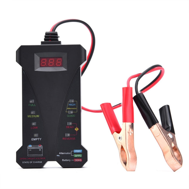 805A 12V Three-In-One Battery Tester Digital Display Tester