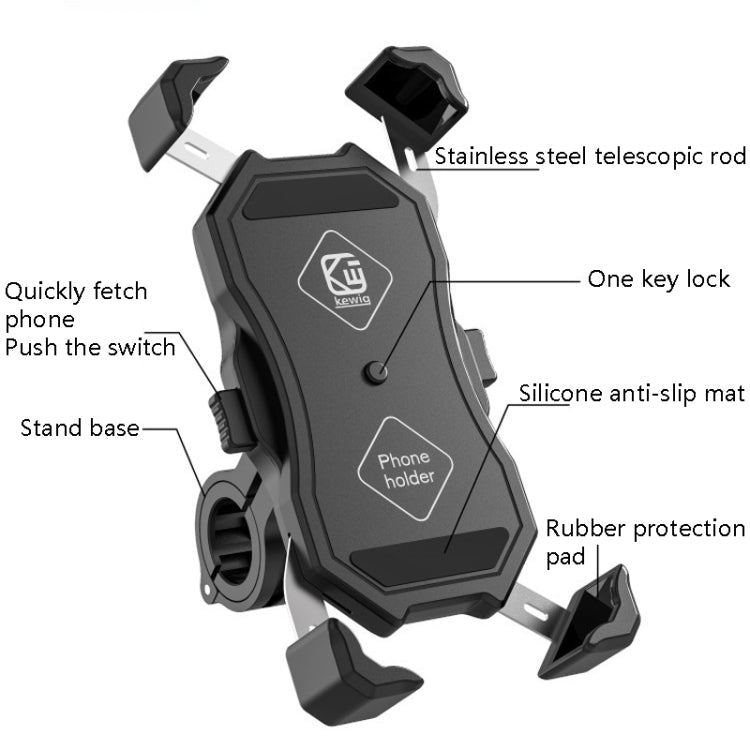 Motorcycle Bicycle Fixed Navigation Bracket Electric Car Takeaway Mobile Phone Holder ÎҵÄÉ̵ê