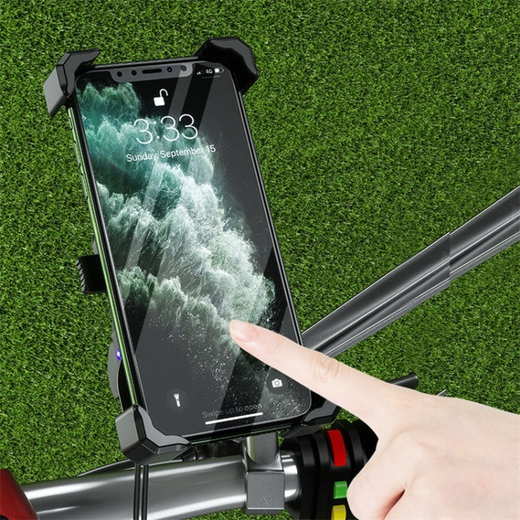 Kewig Motorcycle Outdoor Riding Four-Claw Fixed Mobile Phone Bracket QC3.0 Fast Charging Waterproof Holder ÎҵÄÉ̵ê