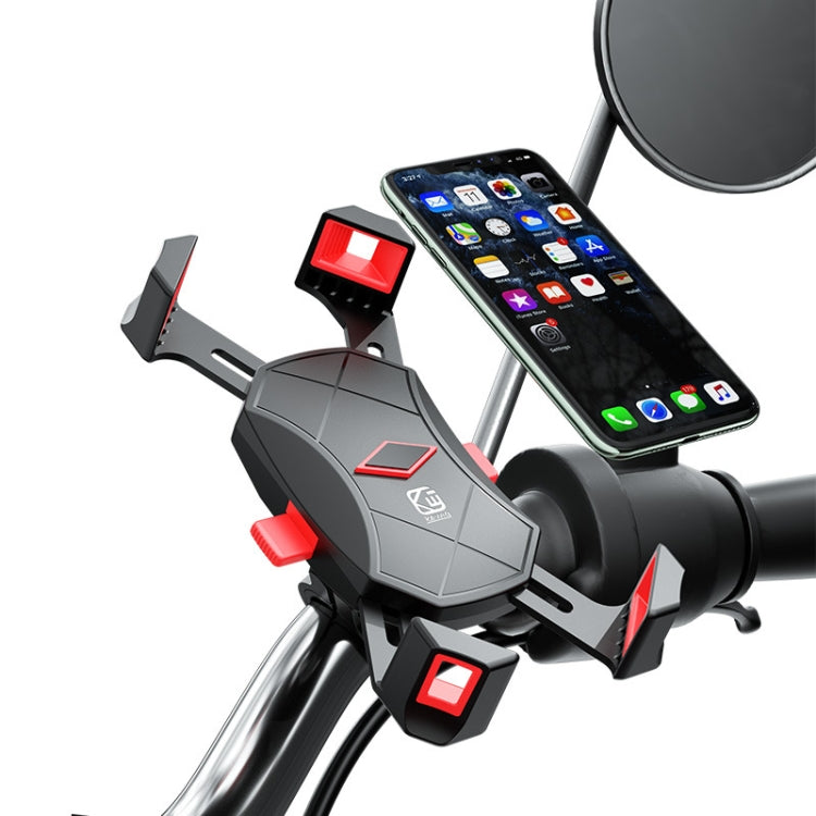 Kewig Reflection To Fall Shockproof Bicycle Bracket Motorcycle Four-Claw Mobile Phone Holder ÎҵÄÉ̵ê