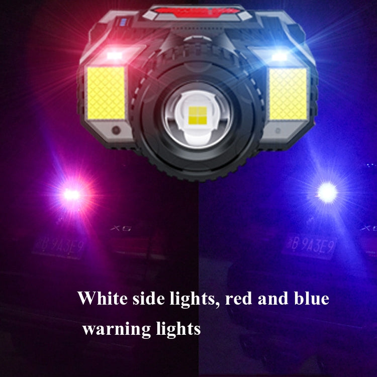 TG-TD009 LED Strong Headlamp Head-Mounted USB Rechargeable Zoom Sensor Headlamp My Store