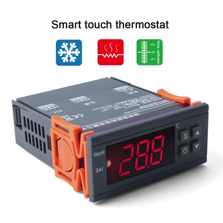 MH-1210W Digital LCD Temperature Controller Thermocouple Thermostat Regulator with Sensor Termometer, Temperature Range: -50 to 110 Degrees Celsius My Store