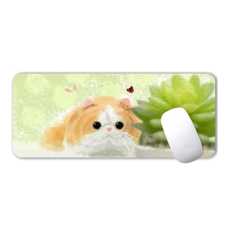 illustration Cartoon Pattern Waterproof Non-Slip Mouse Pad