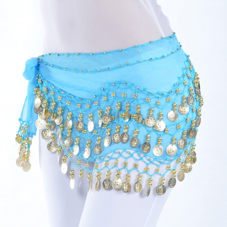 Lady Belly Dance Hip Scarf Accessories 3-Row Belt Skirt Bellydance Waist Chain Wrap Adult Dance Wear