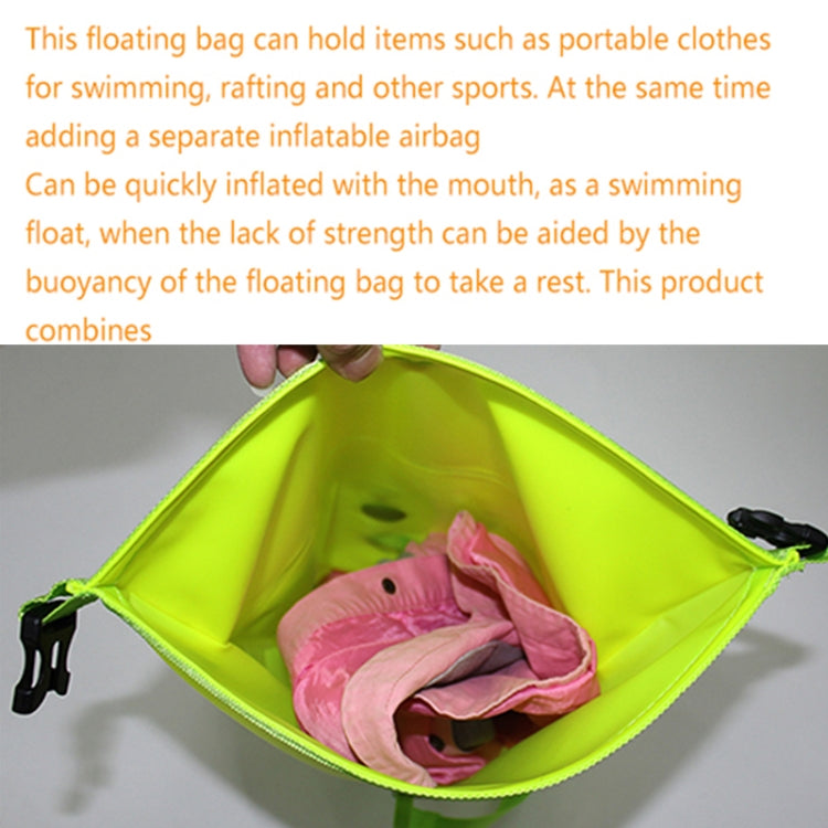 MARJAQE MR802 20L Swimming Inflatable Drift Bag Portable Outdoor Waterproof Storage Bag Reluova