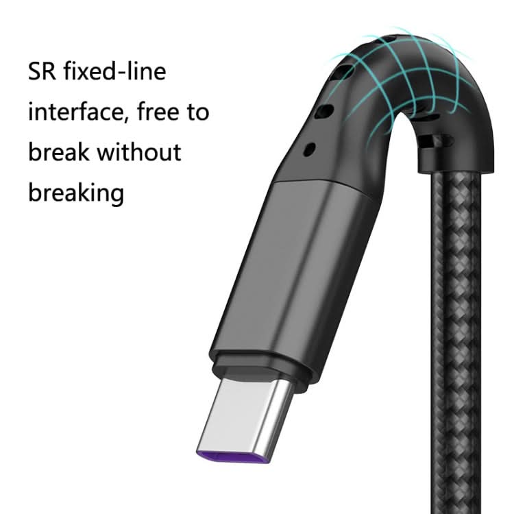 2 PCS ZZ034 USB To 8 Pin + USB-C / Type-C + Micro USB 3 In 1 Fast Charging Cable, Style: