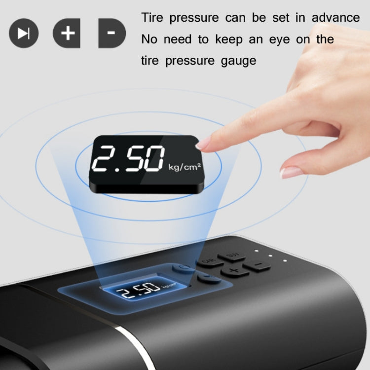 YANTU A31 Car Smart Digital Display Air Pump Electric Portable Tire Pump, Specification£º ÎҵÄÉ̵ê