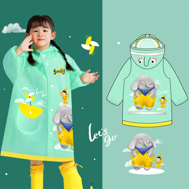 Smally Cartoon Children Raincoat EVA Waterproof Student Split Poncho My Store