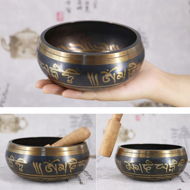 FB02-T8 Buddha Sound Bowl Yoga Meditation Bowl Home Decoration, Random Color And Pattern Delivery My Store