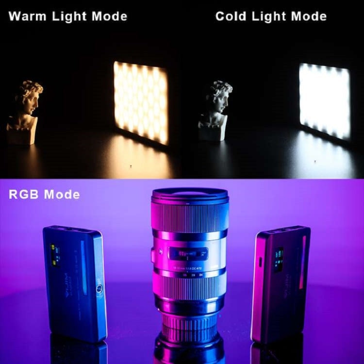 Ulanzi VL120 RGB Full Color RGB SLR Camera Photography Live Photo Video Small Light My Store