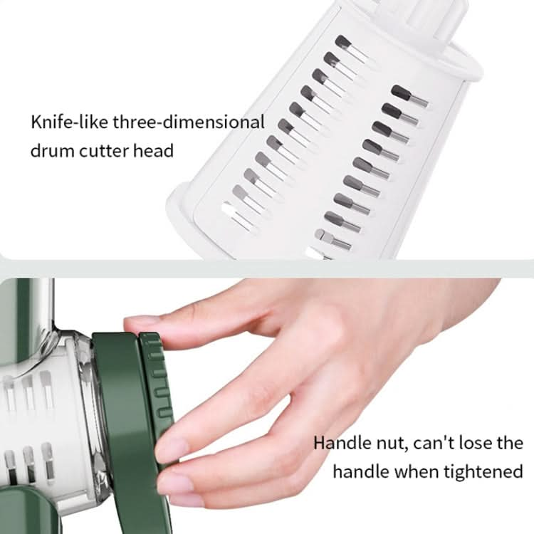 Multi-Function Slicer Hand Roller Kitchen Cut Vegetable Grater