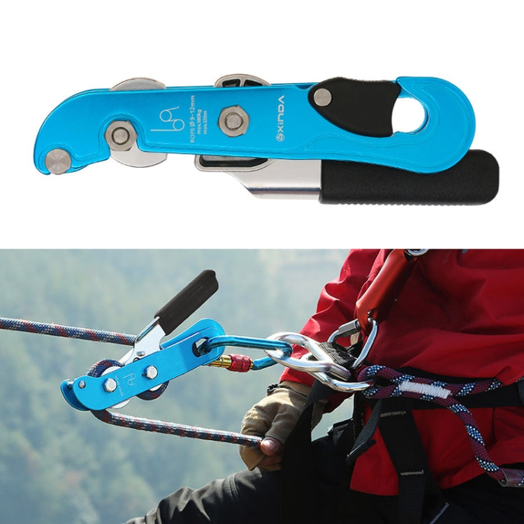 XINDA XD8604 Outdoor Hand Control Climbing Stop Descender Rappelling Descender Reluova