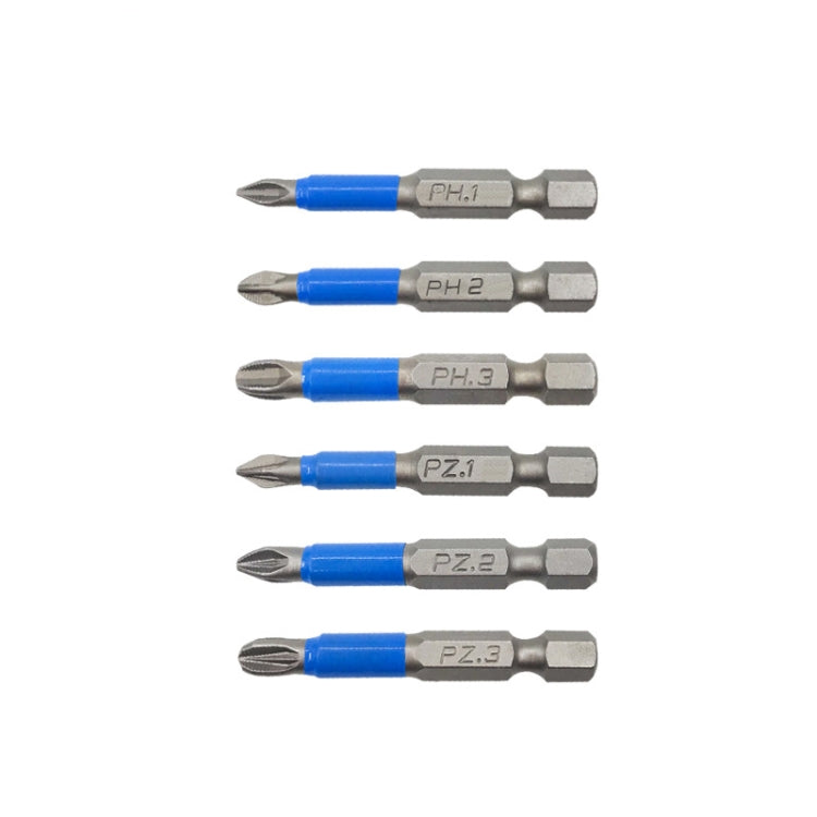 7PCS/set PH2 Strong Magnetic Hand Drill Screwdriver Mouth Anti-Slip Screwdriver Bit-Reluova