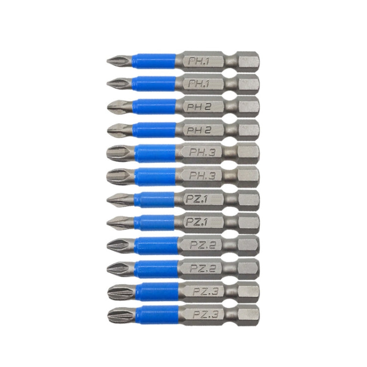 7PCS/set PH2 Strong Magnetic Hand Drill Screwdriver Mouth Anti-Slip Screwdriver Bit-Reluova