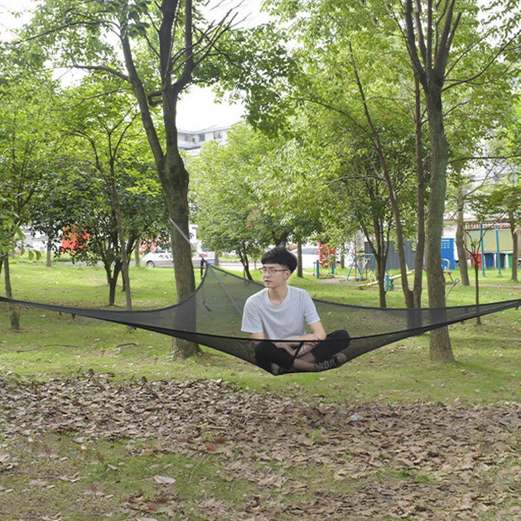 Outdoor Multi-person Hammock Large Sky Tree Tent Aerial Camping Hammock Triangle Hammock, Reluova