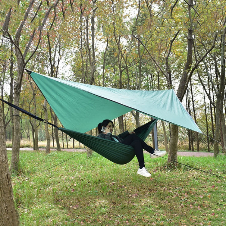 Outdoor Camping Sunshade + Anti-Mosquito Hammock Set Parachute Fabric Net Yarn Anti-Mosquito Hammock Reluova