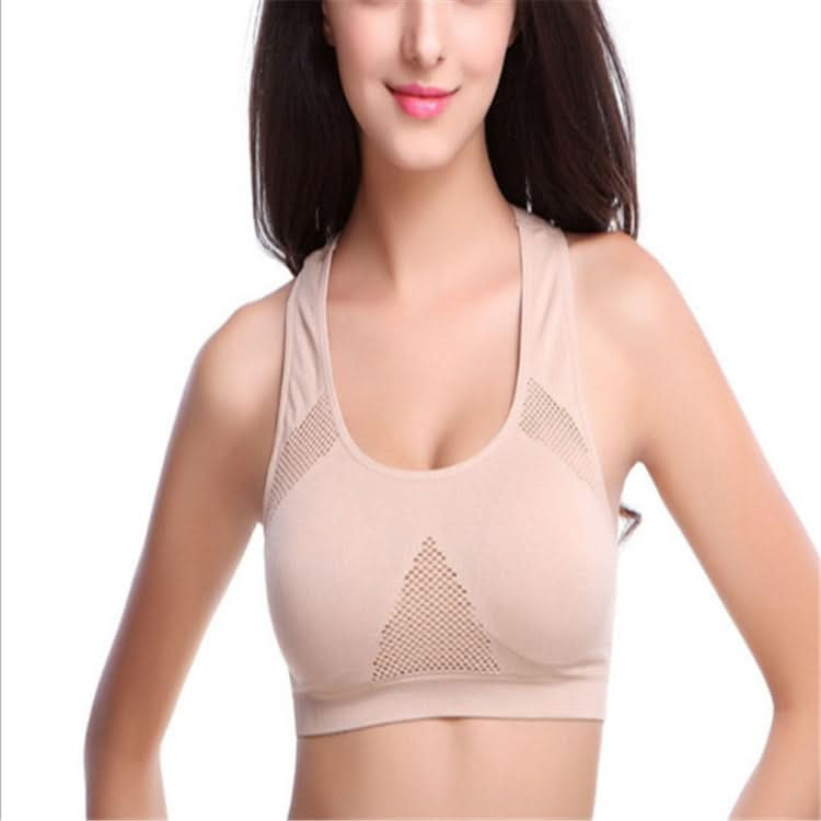 High Stretch Breathable Top Fitness Women Padded Sports Bra Reluova