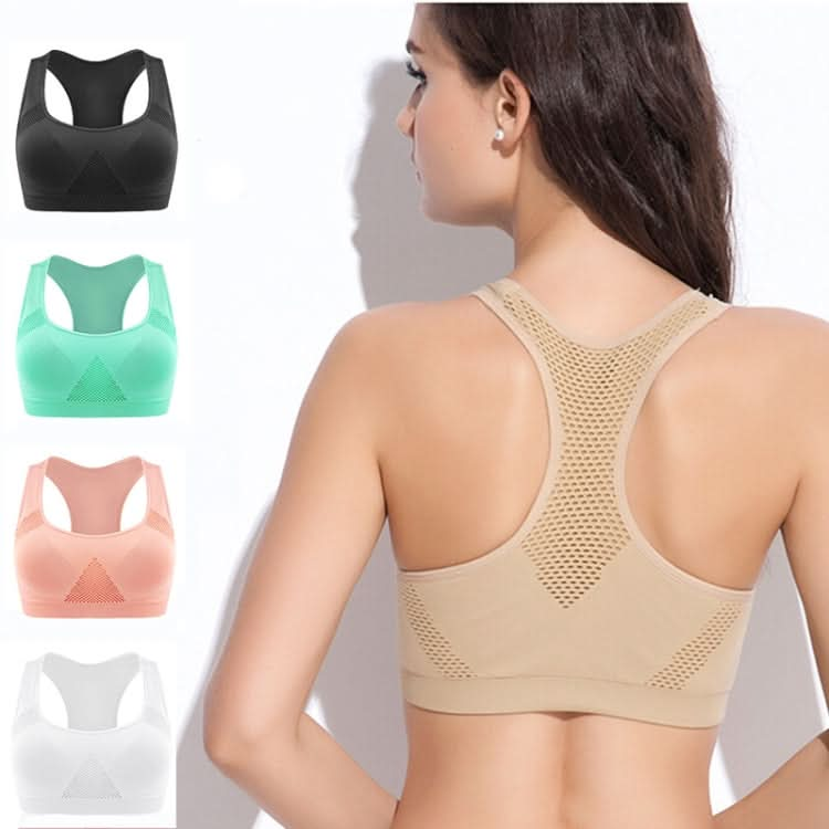 High Stretch Breathable Top Fitness Women Padded Sports Bra Reluova