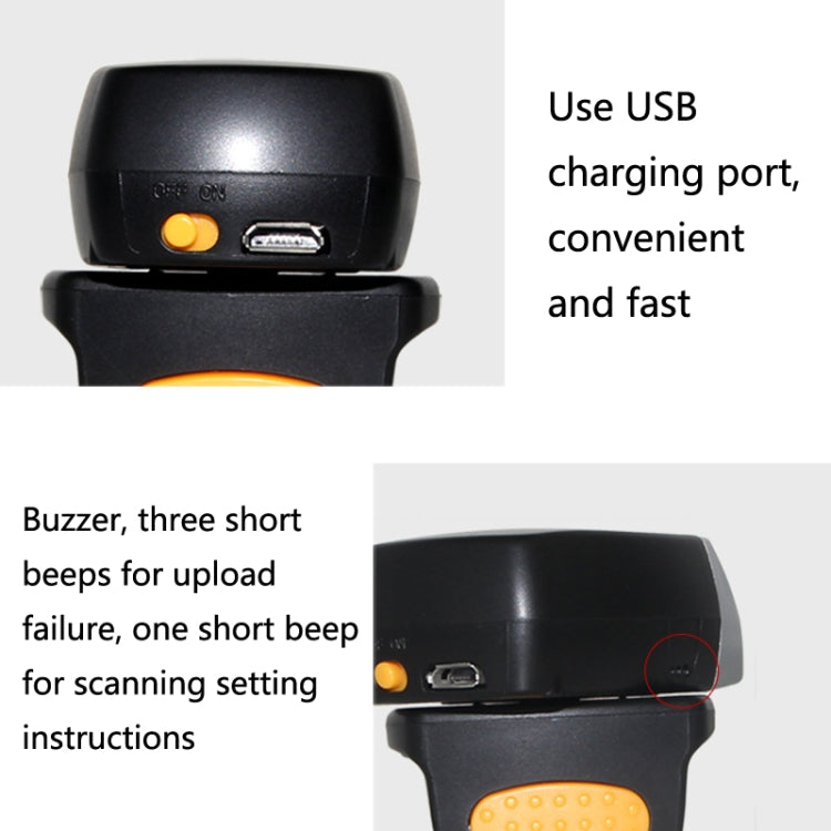 NETUM 2D Mini Wireless Bluetooth Ring Scanner Reluova