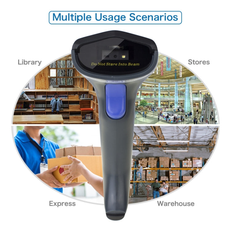 NETUM High-Precision Barcode QR Code Scanner, Model: Wireless Reluova