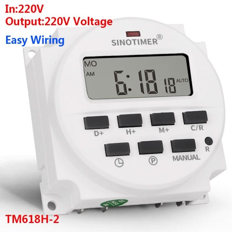 Digital Time Switch Programmable Timer Switch - Reluova