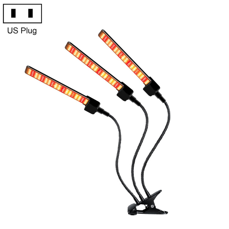 LED Clip Plant Light Timeline Remote Control Full Spectral Fill Light Vegetable Greenhouse Hydroponic Planting Dimming Light, Specification: My Store