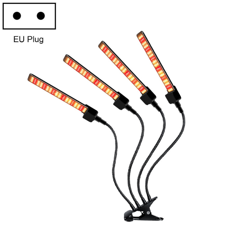 LED Clip Plant Light Timeline Remote Control Full Spectral Fill Light Vegetable Greenhouse Hydroponic Planting Dimming Light, Specification: My Store