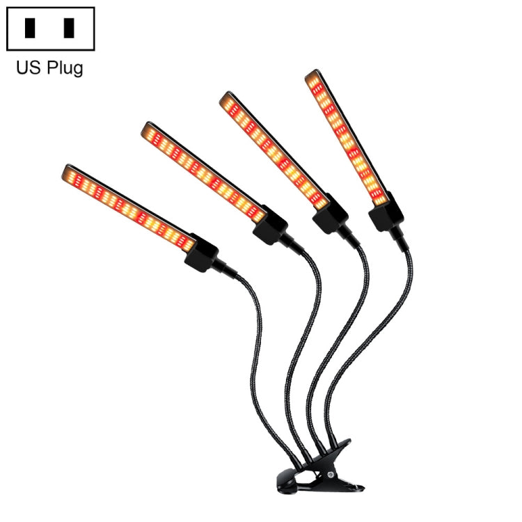 LED Clip Plant Light Timeline Remote Control Full Spectral Fill Light Vegetable Greenhouse Hydroponic Planting Dimming Light, Specification: My Store