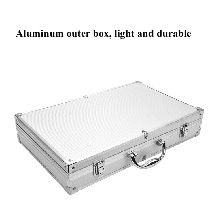 Barbecue Combination Tool Set Aluminum Box Stainless Steel Grill Set Reluova