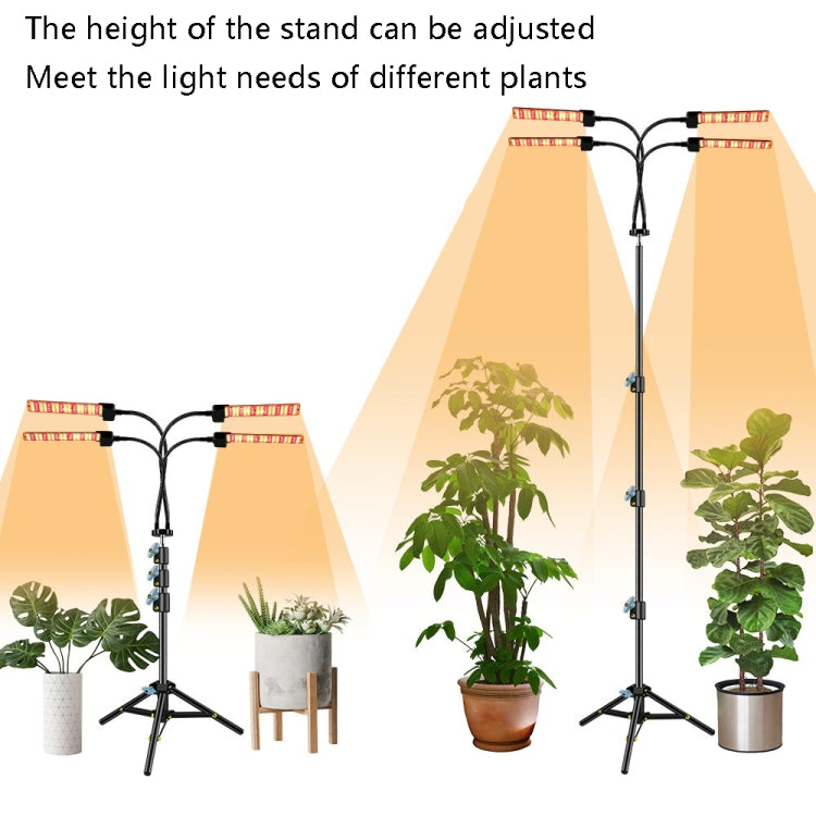 LED Growth Lamp Full-Spectrum Floor Tripod Plant Lamp Indoor Breeding Folding Filling Light, Specification: My Store