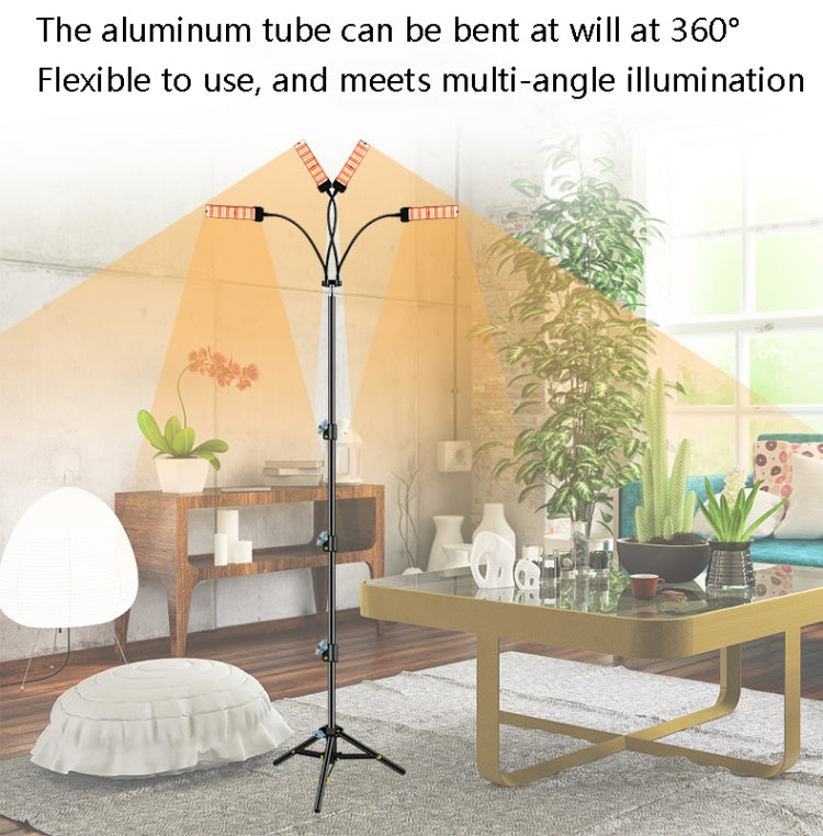 LED Growth Lamp Full-Spectrum Floor Tripod Plant Lamp Indoor Breeding Folding Filling Light, Specification: My Store