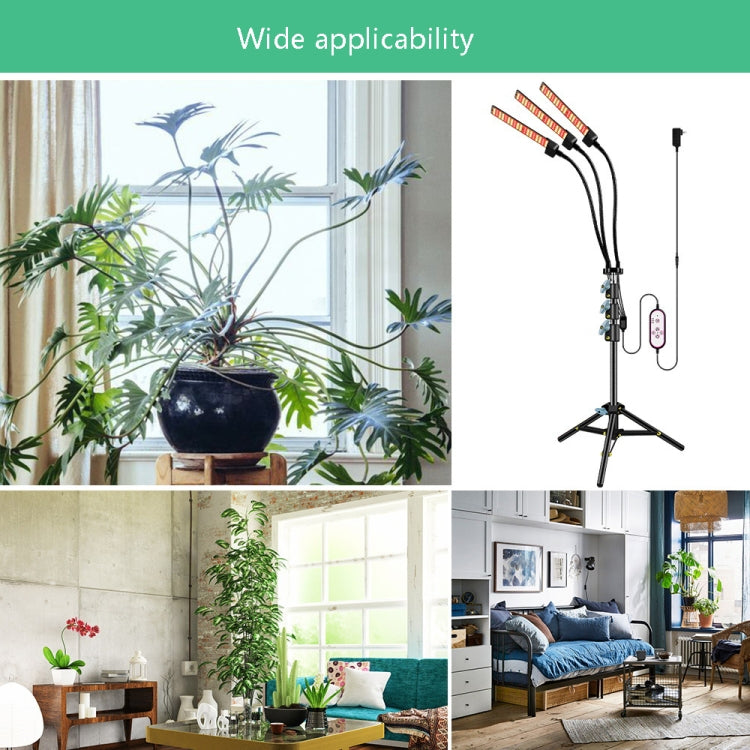 LED Growth Lamp Full-Spectrum Floor Tripod Plant Lamp Indoor Breeding Folding Filling Light, Specification: My Store