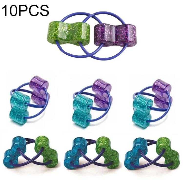 10 PCS Large Bicycle Decompression Chain Toys