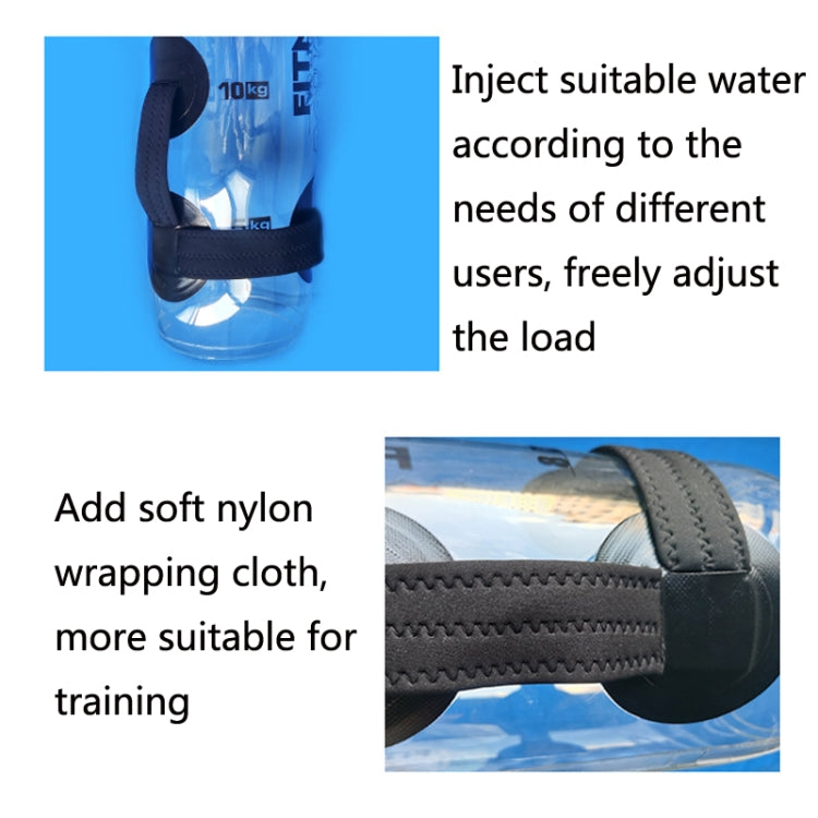 Portable Foldable Water-Filled Inflatable Weight Bag Weightlifting Balance Strength Training Fitness Weight Bag