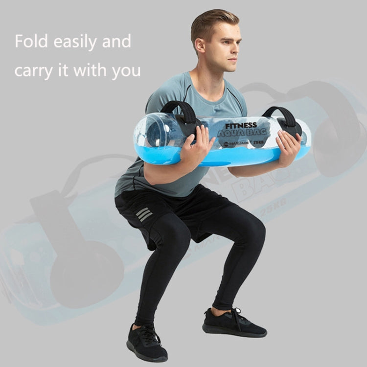 Portable Foldable Water-Filled Inflatable Weight Bag Weightlifting Balance Strength Training Fitness Weight Bag Reluova