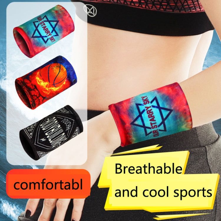 Sports Fitness Elastic Wristbands Absorbing Sweat Playing Ball Riding Wiping Sweat Cold Wristbands Reluova