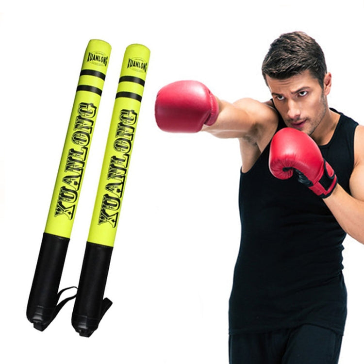 1 Pair XUANLONG PU Boxing Stick Target Sanda Stick Taekwondo Speed Training Equipment Fighting Reaction Target, Length: 57 Cm