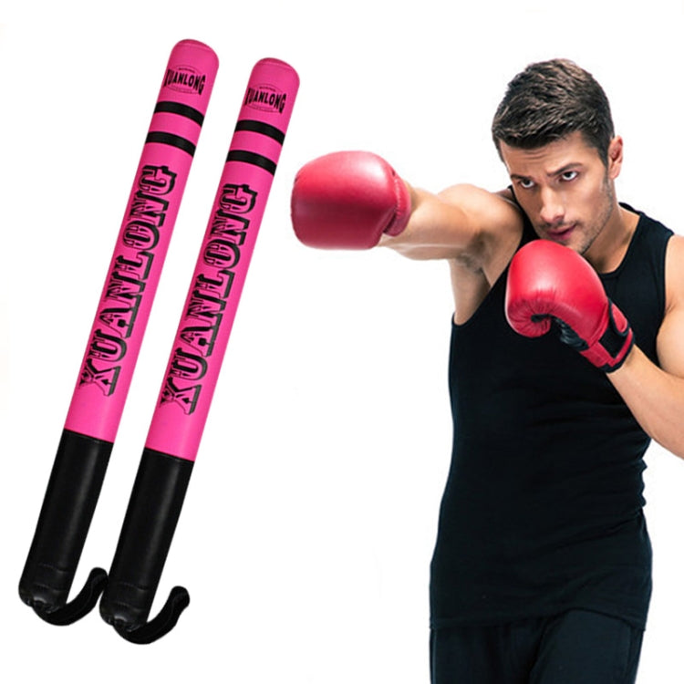 1 Pair XUANLONG PU Boxing Stick Target Sanda Stick Taekwondo Speed Training Equipment Fighting Reaction Target, Length: 57 Cm