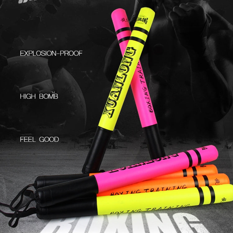 1 Pair XUANLONG PU Boxing Stick Target Sanda Stick Taekwondo Speed Training Equipment Fighting Reaction Target, Length: 57 Cm