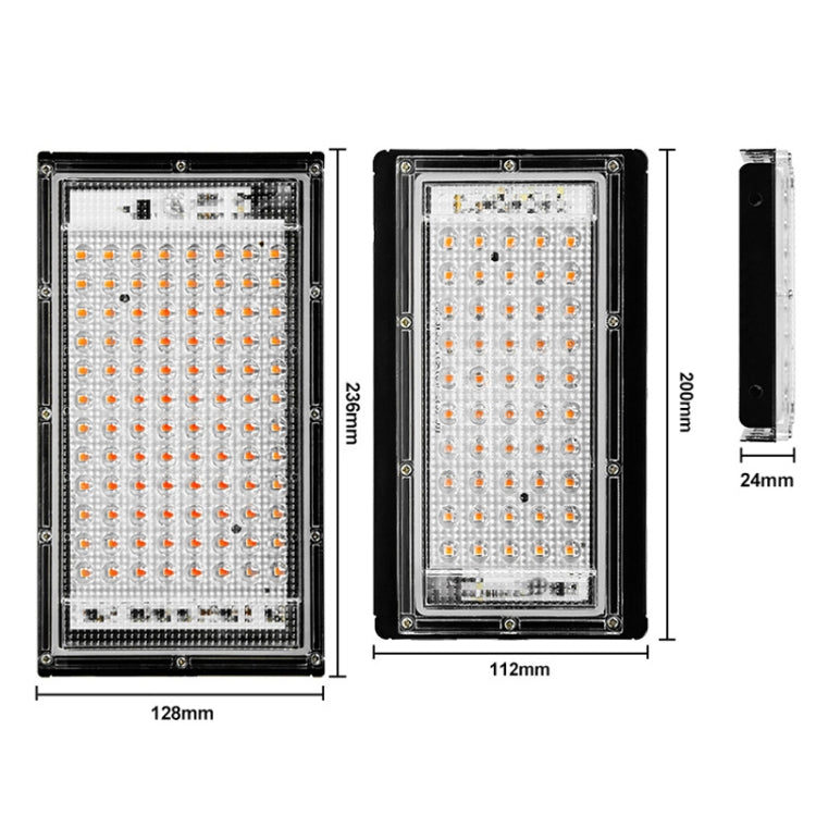 LED Plant Light Full Spectroscopy Waterproof Growth Lamp Seedlings Vegetable Filling Lamp My Store