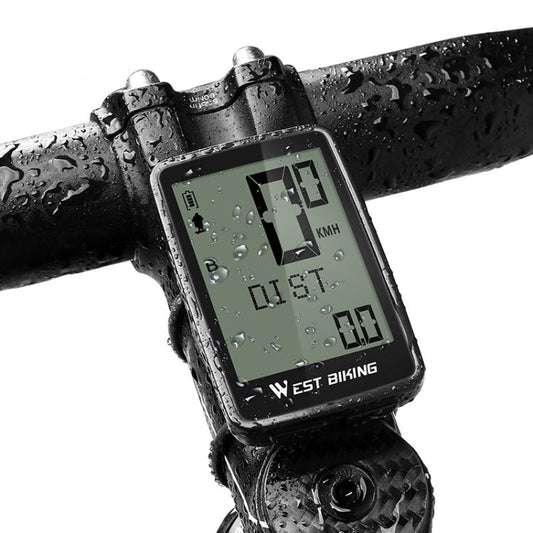 WEST BIKING Mountain Road Bike Five Language Code Table USB Riding Wireless Code Table Speedometer