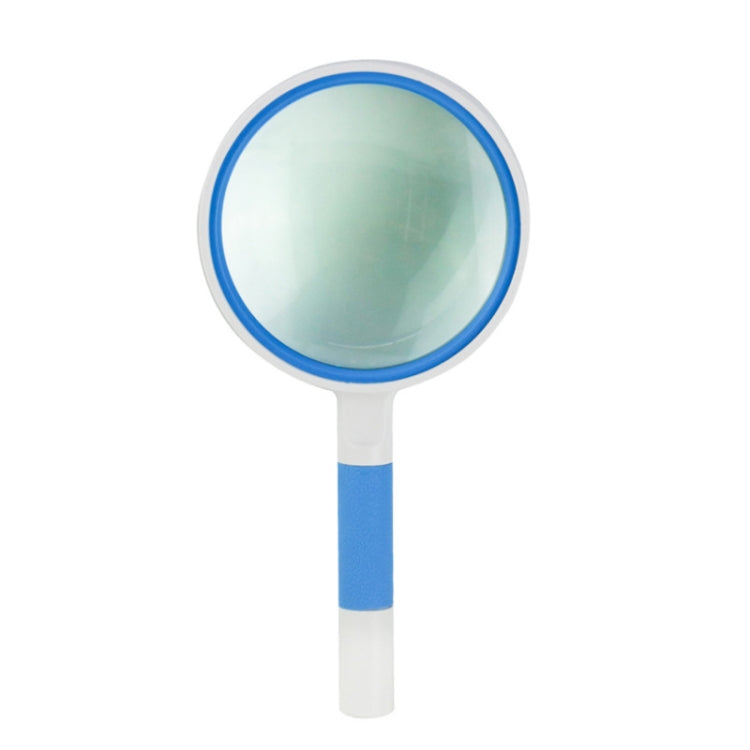 Hand-Held Reading Magnifier Glass Lens Anti-Skid Handle Old Man Reading Repair Identification Magnifying Glass