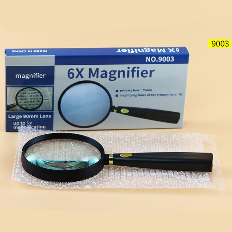 Children Science Education Elderly Reading Hand-Held Magnifying Glass, Specification: 110mm