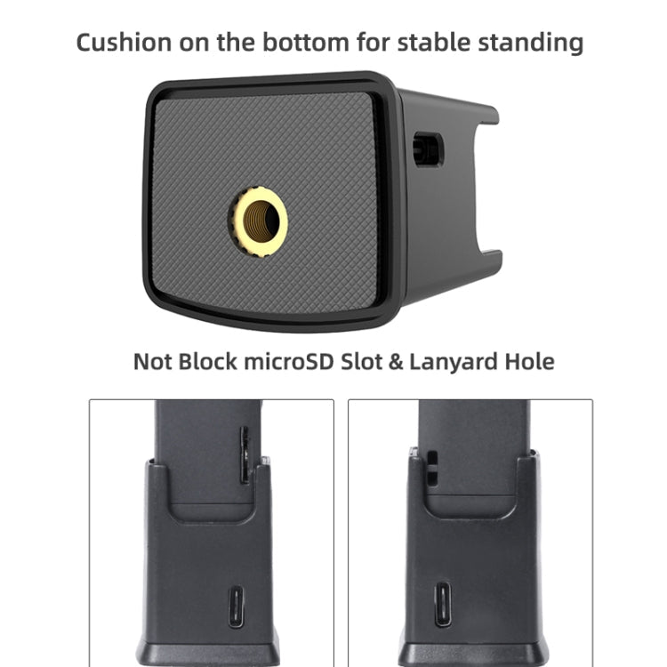 Sunnylife OP2-DZ9434 Desktop Charging Base Bracket With Type-C Charging Port 1/4 Inch Adapter For DJI Osmo Pocket 2 My Store