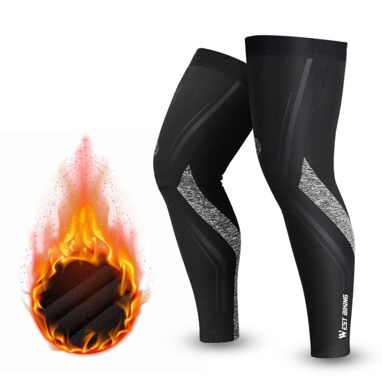 WEST BIKING Autumn & Winter Cycling Warmth Velvet Cold-Proof Leg Cover Outdoor Sports Equipment, Size£º Reluova