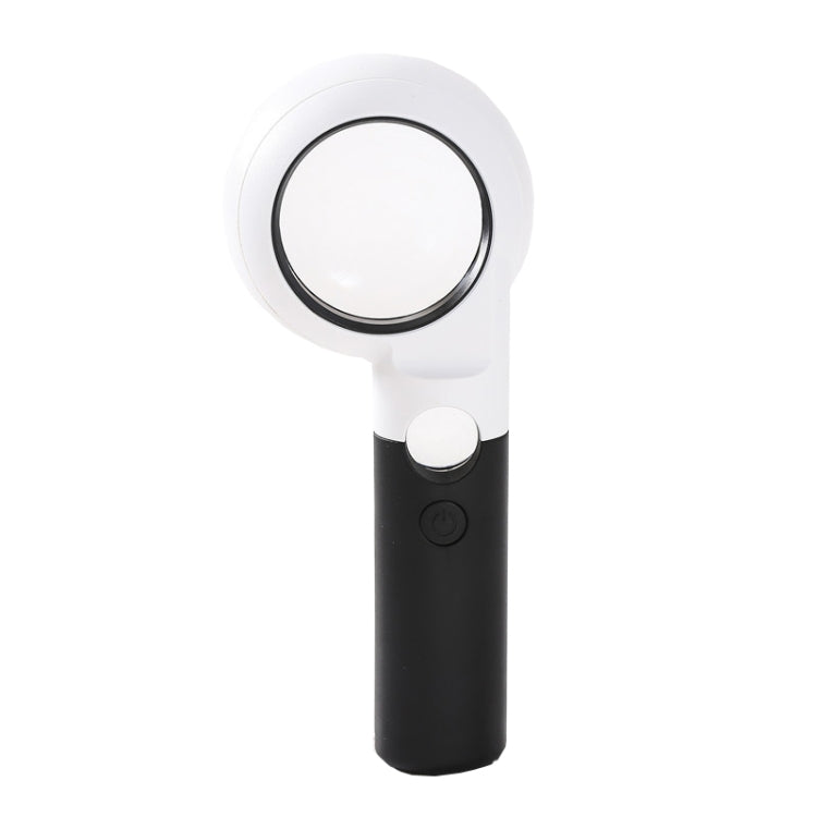 CH55-8L Hand-Held With LED Lamp Magnifier Double Lens 7 Times / 20 Times Portable Magnifying Glass My Store